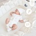 Aon Somrutai X Snow Owl Baby bonnet (6-12 M) White 